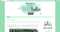 Desktop Screenshot of diariodiunatravelholic.com